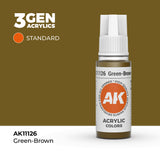 AK Interactive 3GEN: Green-Brown (17ml) (AK11126)