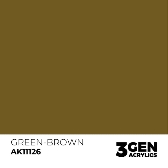 AK Interactive 3GEN: Green-Brown (17ml) (AK11126)