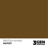 AK Interactive 3GEN: British Khaki (17ml) (AK11127)