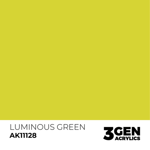 AK Interactive 3GEN: Luminous Green (17ml) (AK11128)