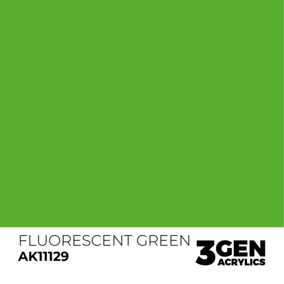 AK Interactive 3GEN: Fluorescent Green (17ml) (AK11129)
