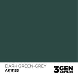 AK Interactive 3GEN: Dark Green-Grey (17ml) (AK11133)