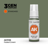 AK Interactive 3GEN: Faded Green (17ml) (AK11135)