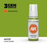 AK Interactive 3GEN: Lime Green (17ml) (AK11137)