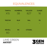 AK Interactive 3GEN: Lime Green (17ml) (AK11137)