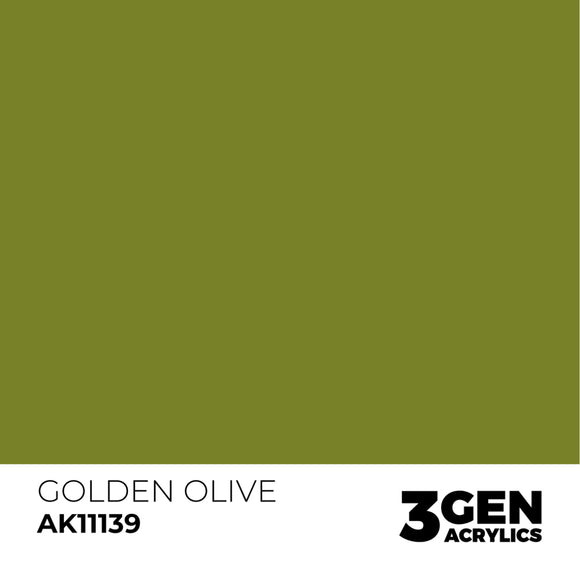 AK Interactive 3GEN: Golden Olive (17ml) (AK11139)