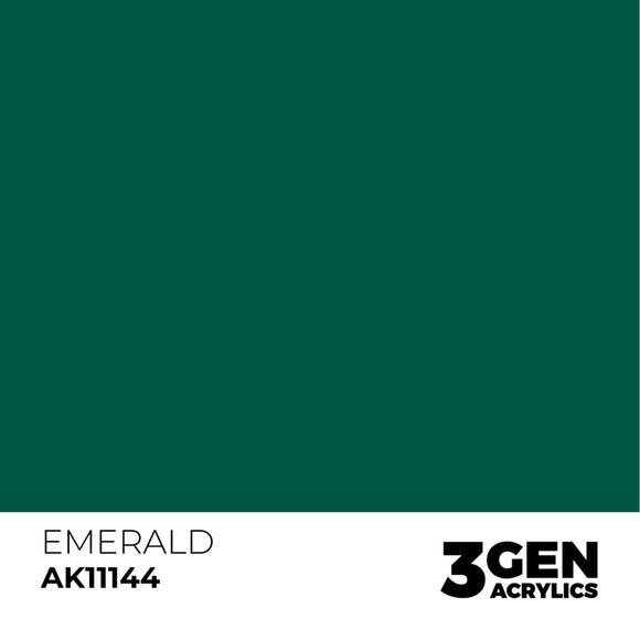AK Interactive 3GEN: Emerald (17ml) (AK11144)