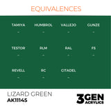 AK Interactive 3GEN: Lizard Green (17ml) (AK11145)