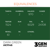 AK Interactive 3GEN: Dark Green (17ml) (AK11146)