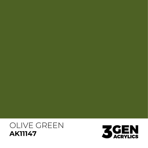 AK Interactive 3GEN: Olive Green (17ml) (AK11147)