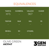 AK Interactive 3GEN: Olive Green (17ml) (AK11147)