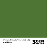AK Interactive 3GEN: Intermediate Green (17ml) (AK11149)