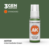 AK Interactive 3GEN: Intermediate Green (17ml) (AK11149)