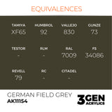 AK Interactive 3GEN: German Field Grey (17ml) (AK11154)