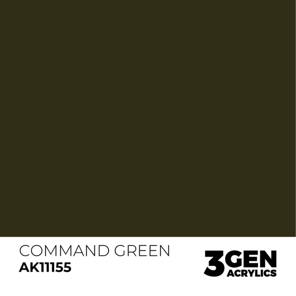 AK Interactive 3GEN: Command Green (17ml) (AK11155)
