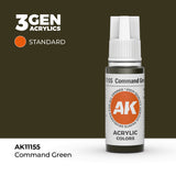 AK Interactive 3GEN: Command Green (17ml) (AK11155)