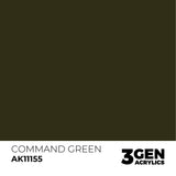 AK Interactive 3GEN: Command Green (17ml) (AK11155)