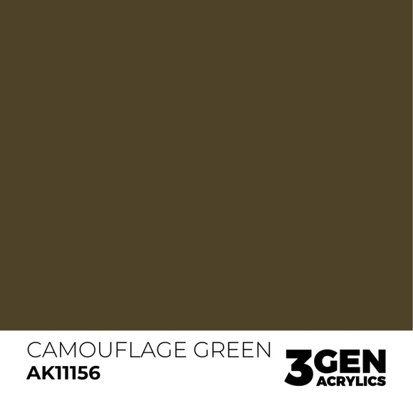 AK Interactive 3GEN: Camouflage Green (17ml) (AK11156)