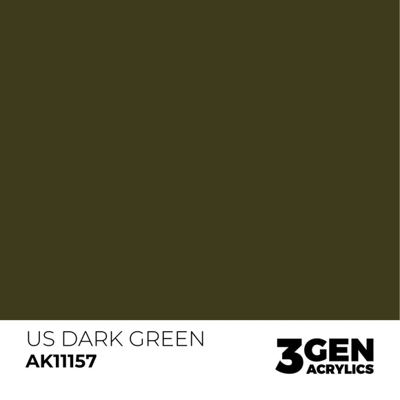 AK Interactive 3GEN: US Dark Green (17ml) (AK11157)
