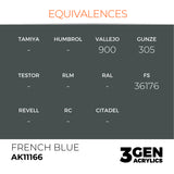 AK Interactive 3GEN: French Blue (17ml) (AK11166)