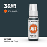AK Interactive 3GEN: Anthracite Grey (17ml) (AK11167)