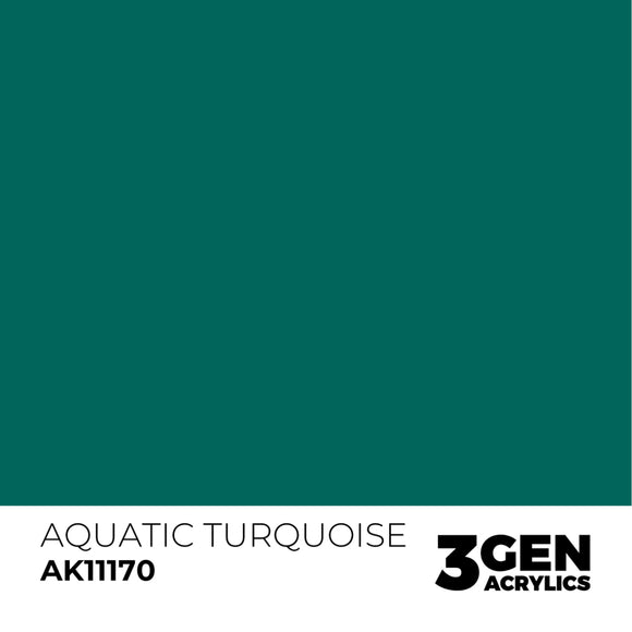 AK Interactive 3GEN: Aquatic Turquoise (17ml) (AK11170)