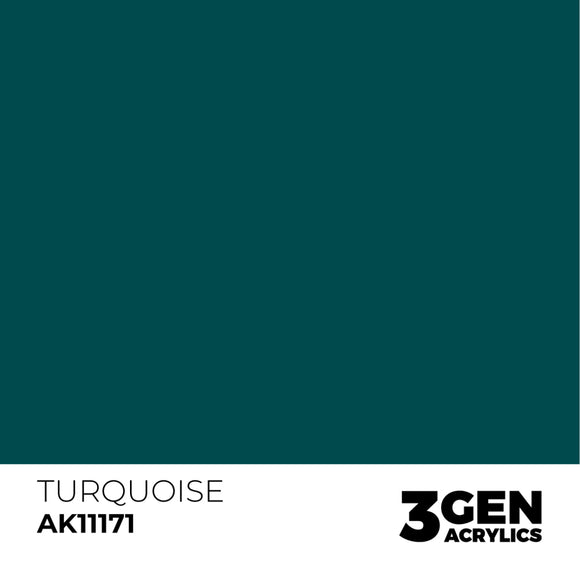AK Interactive 3GEN: Turquoise (17ml) (AK11171)