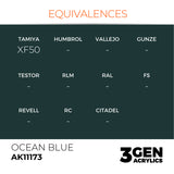 AK Interactive 3GEN: Ocean Blue (17ml) (AK11173)