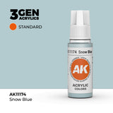 AK Interactive 3GEN: Snow Blue (17ml) (AK11174)