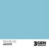 AK Interactive 3GEN: Sky Blue (17ml) (AK11175)