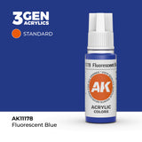AK Interactive 3GEN: Fluorescent Blue (17ml) (AK11178)