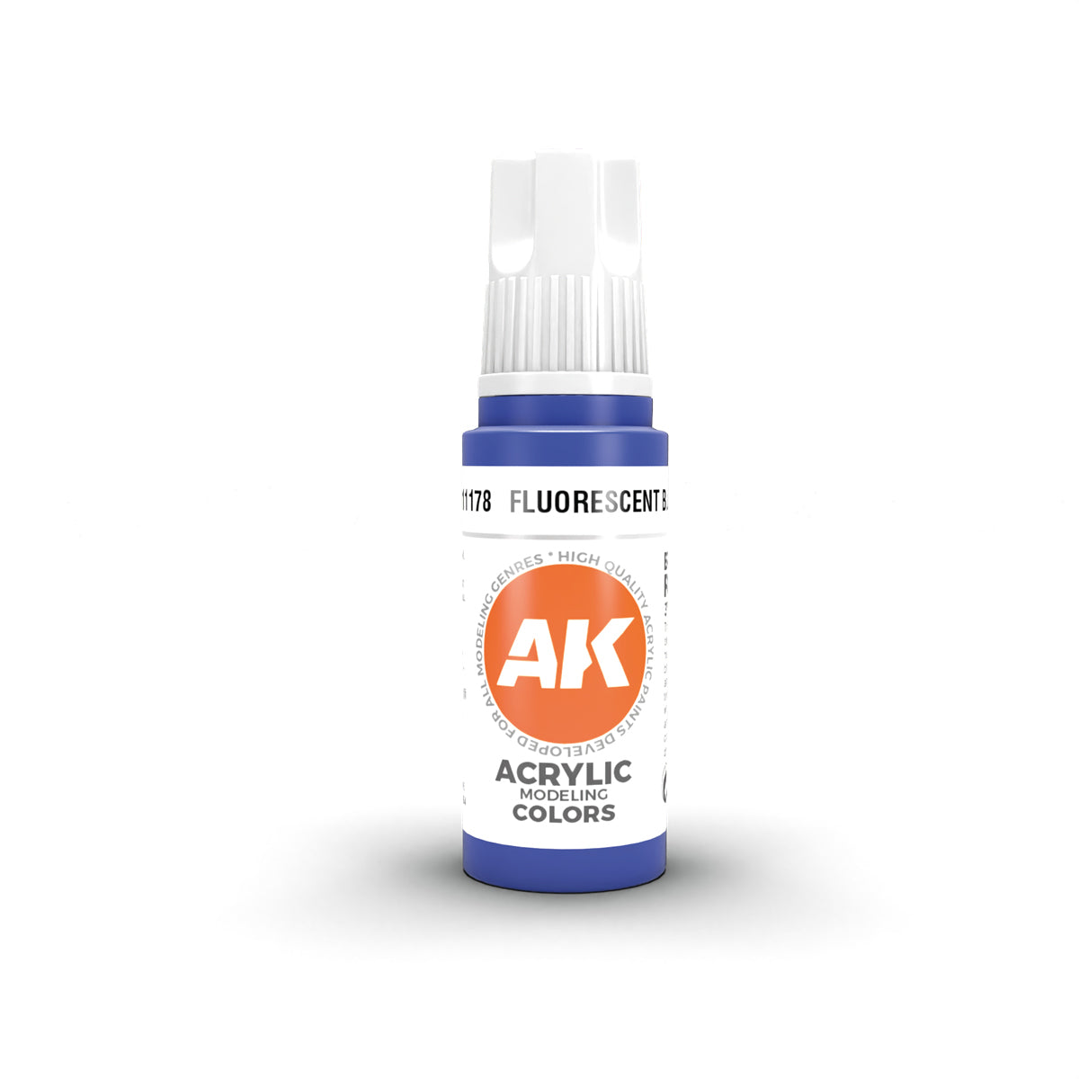 AK Interactive 3GEN: Fluorescent Blue (17ml) (AK11178) – Gnomish