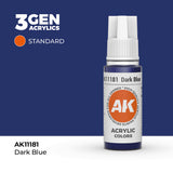 AK Interactive 3GEN: Dark Blue (17ml) (AK11181)