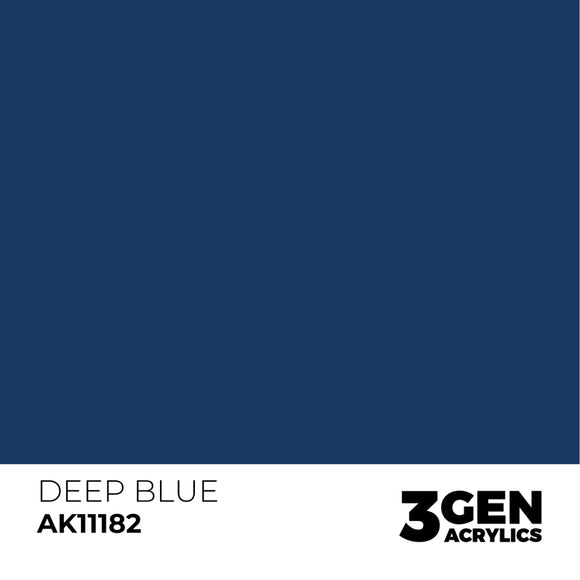 AK Interactive 3GEN: Deep Blue - Intense (17ml) (AK11182)