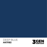 AK Interactive 3GEN: Deep Blue - Intense (17ml) (AK11182)