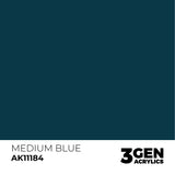 AK Interactive 3GEN: Medium Blue (17ml) (AK11184)