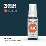 AK Interactive 3GEN: Light Prussian Blue (17ml) (AK11186)