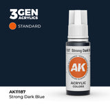 AK Interactive 3GEN: Strong Dark Blue (17ml) (AK11187)