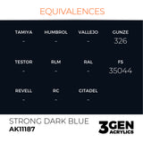 AK Interactive 3GEN: Strong Dark Blue (17ml) (AK11187)