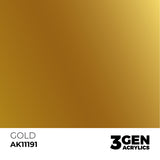 AK Interactive 3GEN: Gold - Metallic (17ml) (AK11191)