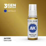 AK Interactive 3GEN: Old Gold - Metallic (17ml) (AK11192)