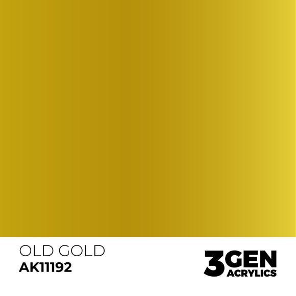 AK Interactive 3GEN: Old Gold - Metallic (17ml) (AK11192)