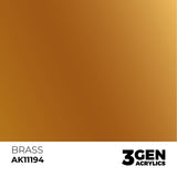 AK Interactive 3GEN: Brass - Metallic (17ml) (AK11194)