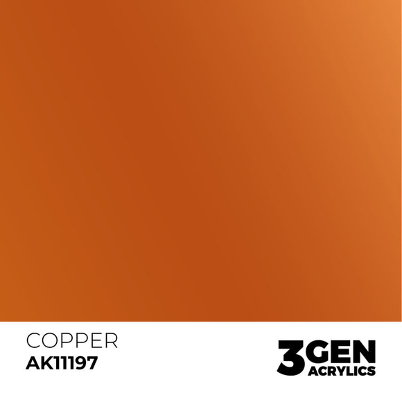 AK Interactive 3GEN: Copper - Metallic (17ml) (AK11197)