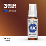 AK Interactive 3GEN: Copper - Metallic (17ml) (AK11197)