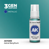 AK Interactive 3GEN: Astral Beryllium - Metallic (17ml) (AK11200)