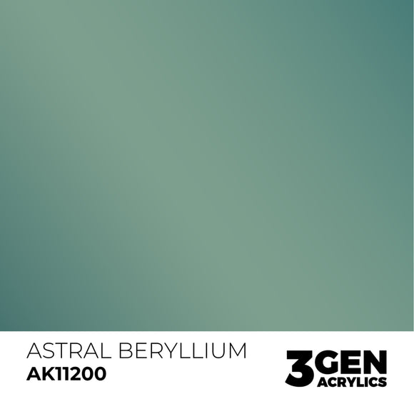 AK Interactive 3GEN: Astral Beryllium - Metallic (17ml) (AK11200)