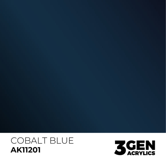 AK Interactive 3GEN: Cobalt Blue - Metallic (17ml) (AK11201)