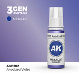 AK Interactive 3GEN: Anodized Violet - Metallic (17ml) (AK11202)