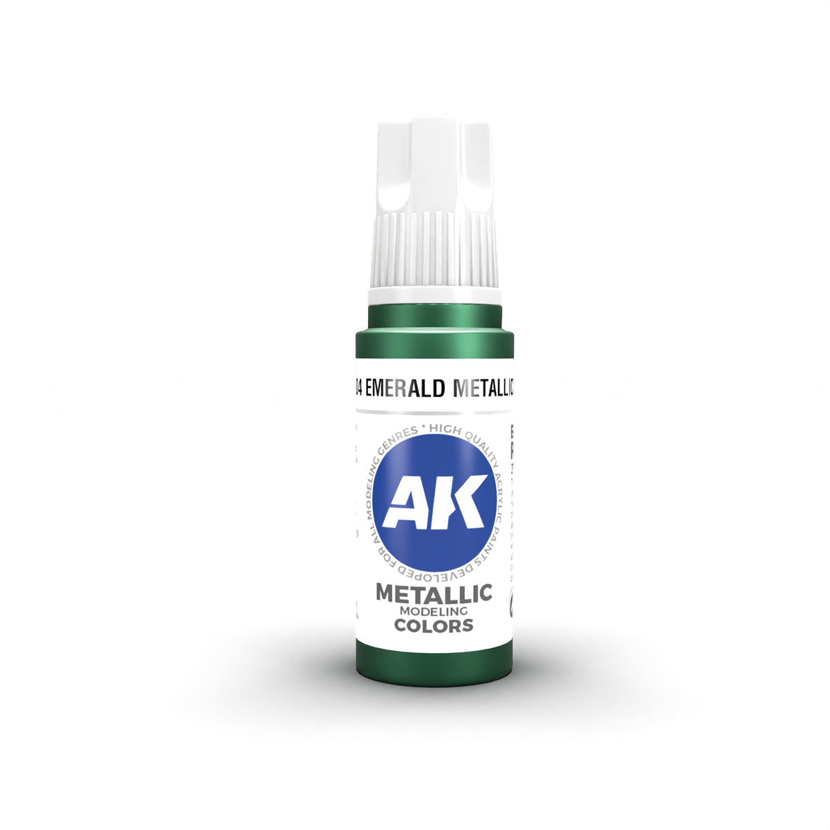 AK Interactive 3GEN: Emerald Metallic Green - Metallic (17ml